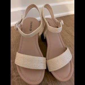 NWOT Torrid Chunky Heelss Size 8